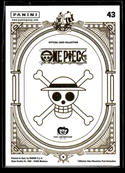 Panini One Piece Treasure Box Nami Silver Foil #43 Near Mint or Better - Image 2