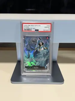 2025 One Piece OP12 EN Alternate Art #040 Kuzan PSA 10 GEM MINT - Image 1