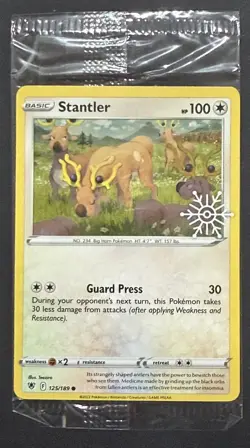 Stantler - (Holiday Calendar) Common Cards & Products 125/189 NM Holo - Image 1