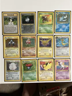 HUGE Vintage Pokemon Card 300+ Card Mixed Set Lot Rares Holo 1st Editions Etc - Image 2