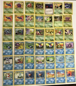 HUGE Vintage Pokemon Card 300+ Card Mixed Set Lot Rares Holo 1st Editions Etc - Image 4