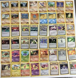 HUGE Vintage Pokemon Card 300+ Card Mixed Set Lot Rares Holo 1st Editions Etc - Image 5