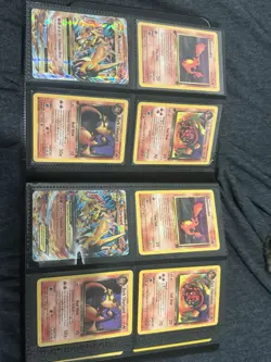 Pokemon vintage lot binder collection 1000+ cards - Image 1