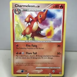 Charmander & Charmeleon Secret Wonders 82/132 & 46/132 Pokemon Cards - Image 4