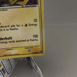 Raichu 12/108 Holo Rare Ex Power Keepers Pokemon Card - Image 4