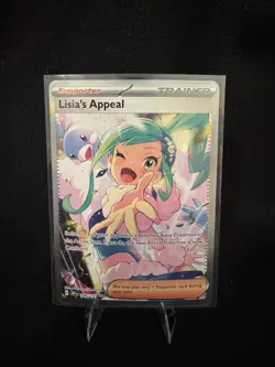 Pokemon TCG Lisia's Appeal Trainer Supporter Card Holo Rare 246/191 - Image 1