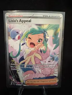 Pokemon TCG Lisia's Appeal Trainer Supporter Card Holo Rare 246/191 - Image 2