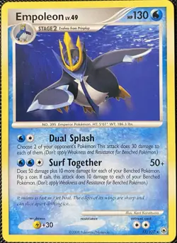 Empoleon 17/100 Majestic Dawn Regular - Pokemon Card - Image 1