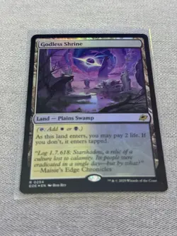 FOIL Godless Shrine - Edge of Eternities (EOE) - Image 1