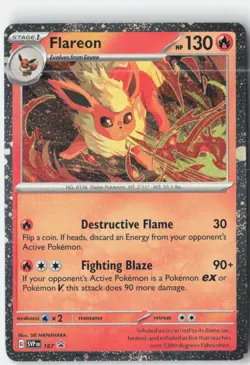 Flareon - (Cosmos Holo) Promo SV: Scarlet & Violet Promo Cards 167 NM - Image 1