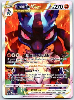 Lucario VSTAR Promo SWSH: Sword & Shield Promo Cards Holo SWSH291 NM - Image 1