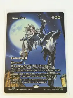 Nine Lives Borderless Marvel Universe Foil 3 - Image 1