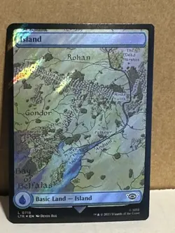 1 x Island (715) - Surge Foil - The Lord of the Rings: Tales of Middle-Earth LC1 - Image 1