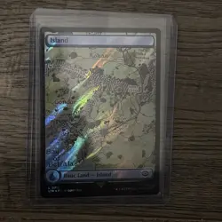 Island - L 716 - SURGE FOIL - Lord of the Rings LTR MTG - MINT CONDITION - Image 1