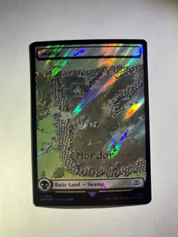 Swamp (0718) (Surge Foil) Universes Beyond: the Lord of the Rings: Tales of... - Image 1