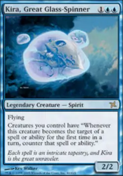 MTG Kira, Great Glass-Spinner, Light Play, English Betrayers of Kamigawa - Image 1