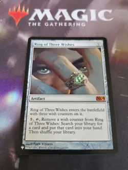 Mtg. Ring of Three Wishes. The List Reprints. Pack Fresh - Image 1