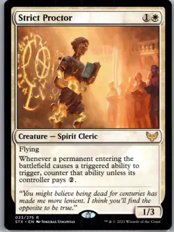 Strict Proctor R Strixhaven: School of Mages 33 NM Normal - Image 1