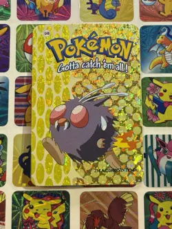 Pokemon 151 Vintage Pocket Monsters Vending HOLO Prism Sticker 2000 Nintendo - Image 1
