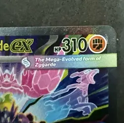 Pokemon Mega Zygarde Ex #120 SIR Perfect Order NM/GEM Special Illustration Rare - Image 3