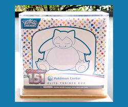 151 PC ETB Pokemon Center Elite Trainer Box - Factory SEALED + Case - Image 1