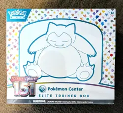 151 PC ETB Pokemon Center Elite Trainer Box - Factory SEALED + Case - Image 2