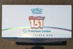 151 PC ETB Pokemon Center Elite Trainer Box - Factory SEALED + Case - Image 4