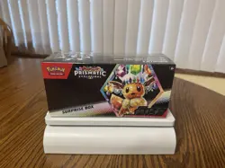 Pokemon TCG Scarlet & Violet Prismatic Evolutions Surprise Box – Sealed Shelf Z5 - Image 1
