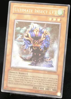 Yu-Gi-Oh! Ultimate Insect LV3 RDS-EN007 1.Edition Ultimate Rare [EX] | EN 2004 - Image 3