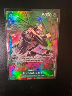 Zoro OP13–037 Treasure Rare One Piece TCG OP-15/EB04 - Image 5