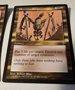 2x Phyrexian Purge - Rare - Mirage - MTG - Near Mint + - Image 3