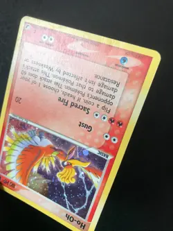 Ho-Oh 27/115 EX Unseen Forces set Pokemon holo rare card MP - Image 4