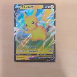 Pokemon TCG Card Game Pikachu 062/193 Pikachu V 086/264 Holo Basic x2 English - Image 4