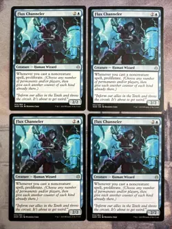4x Flux Channeler- War of the Spark- NM- MTG Magic the Gathering Cards- Playset - Image 1