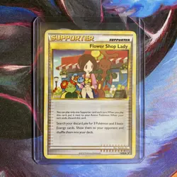 Pokemon Card HeartGold SoulSilver Undaunted 74/90 Flower Shop Lady - Image 5