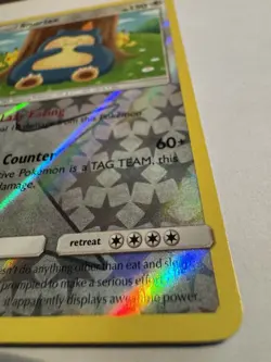 Snorlax 158/214 Sm-Unbroken Bonds Reverse Holo Pokemon Card NM - Image 2