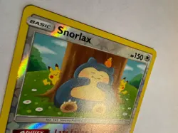 Snorlax 158/214 Sm-Unbroken Bonds Reverse Holo Pokemon Card NM - Image 3
