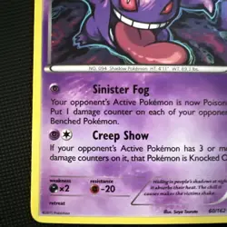 Pokemon Gengar Holo Rare Card 60/162 XY Breakthrough 2015 LP - Image 5