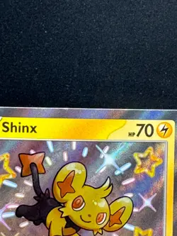 Pokemon TCG Shinx Card SV Paldean Fates Holo Shiny 135/091 - Image 2