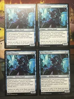 4x Flux Channeler- War of the Spark- NM/LP- Mtg Magic The Gathering- Playset - Image 1