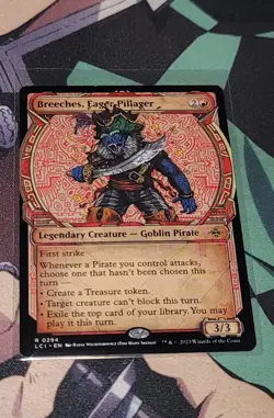 Breeches, Eager Pillager (Showcase) - The Lost Caverns of Ixalan (LCI) - Image 1