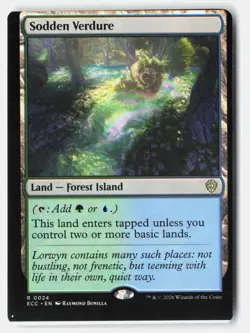 Sodden Verdure R Normal Commander: Lorwyn Eclipsed 24 NM Miscut - Image 1