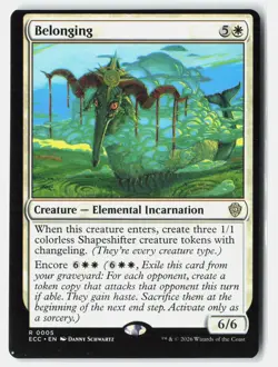 Belonging R Normal Commander: Lorwyn Eclipsed 5 NM Miscut - Image 1