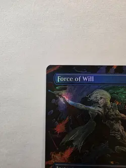 Force of Will FOIL BORDERLESS 2XM Double Masters Magic The Gathering PACK FRESH - Image 3