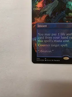 Force of Will FOIL BORDERLESS 2XM Double Masters Magic The Gathering PACK FRESH - Image 5