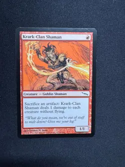 KRARK-CLAN SHAMAN Mirrodin - Magic: The Gathering - LP - Image 1