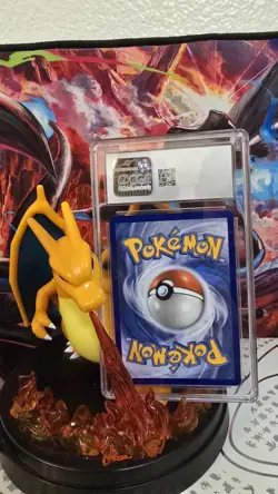 Mega Charizard X ex Pokemon (2025) Phantasmal Flames -109/094 Ultra Rare Cgc 7 - Image 3