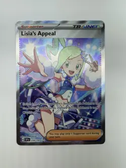 Pokemon Lisia's Appeal 234/191 Sv08: Surging Sparks Full Art Ultra Rare Holo - Image 1
