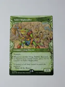 Valley Mightcaller (Showcase) Bloomburrow Regular - Image 1