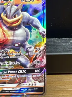 Pokemon Machamp GX Burning Shadows 64/147 Ultra Rare Holo Card English - Image 5